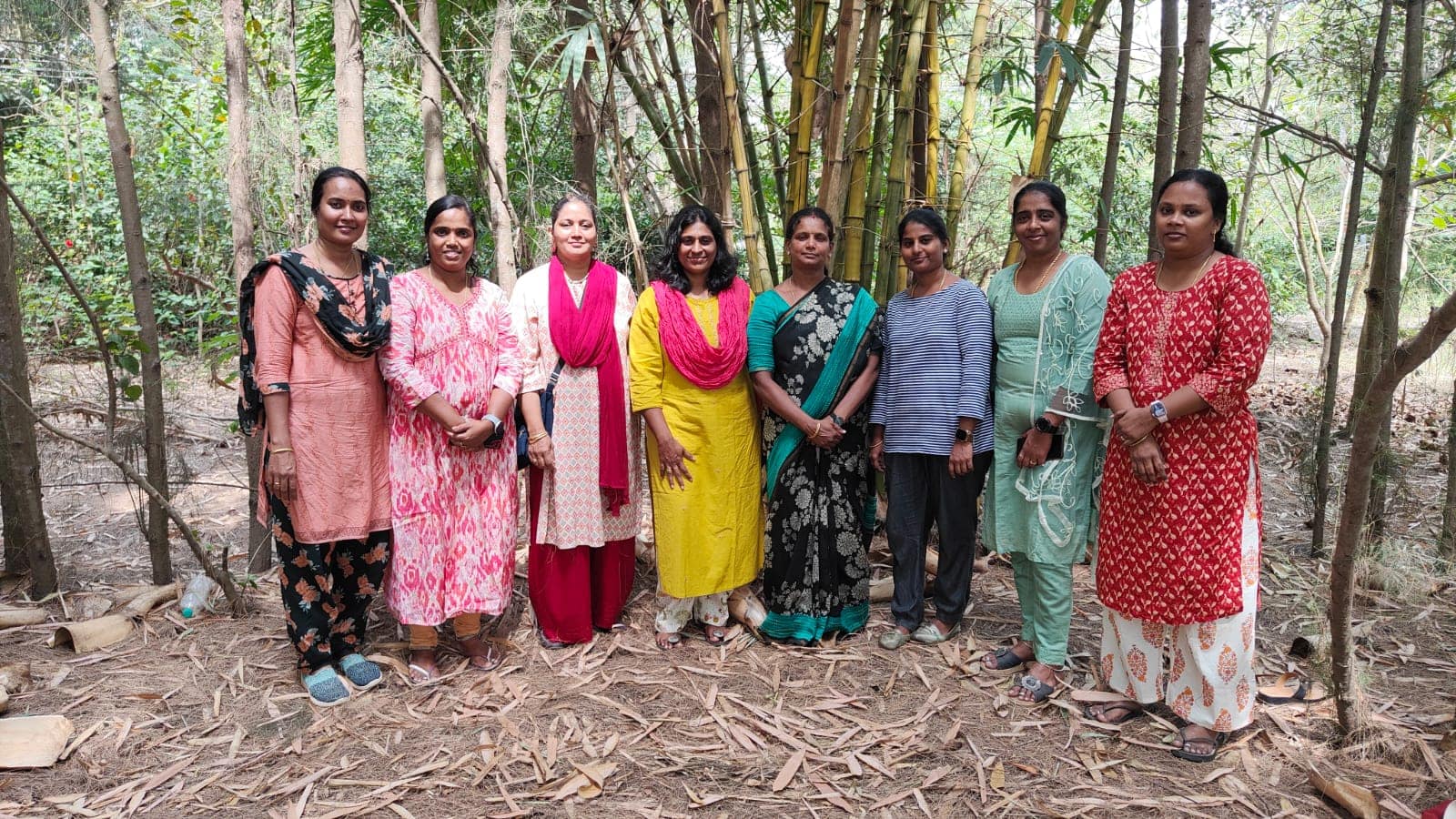 ladies get together at vaksana farmhouse