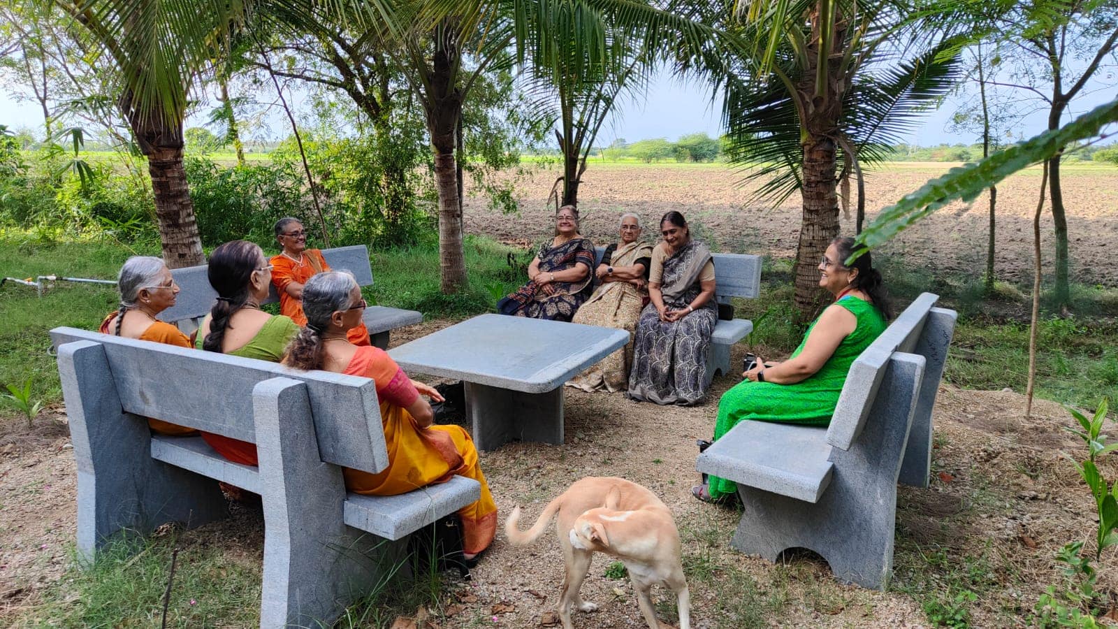 ladies get together at vaksana farmhouse6