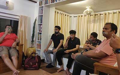 Friends’-Reunion-(Post-Marriage)vaksana-farm