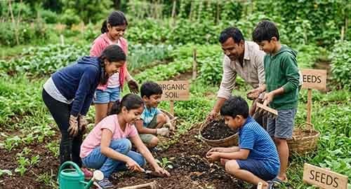 Learning about growing