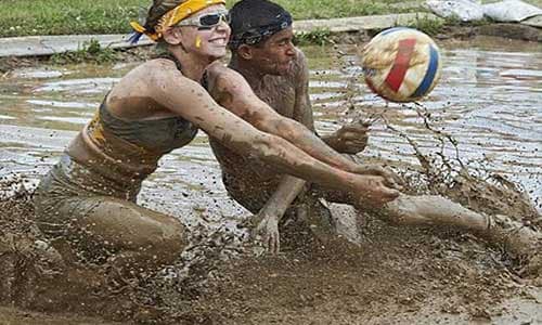 Mud-Vollyball