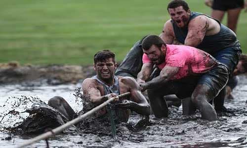 Tug-of-War-in-a-Mud-Pit