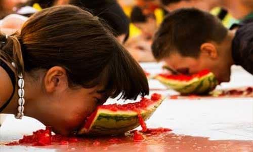 Watermelon-Eating-Contest